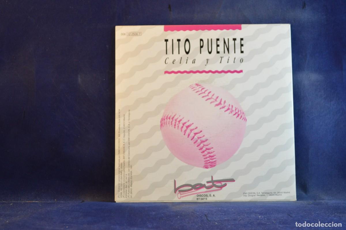 Discos de vinilo: TITO PUENTE - CELIA Y TITO - SINGLE - Foto 2