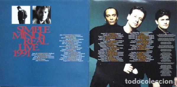 Discos de vinilo: Simple Minds &ndash; Real Life - Vinilo, 12&rdquo;, Single, Gatefold, Poster - Foto 2
