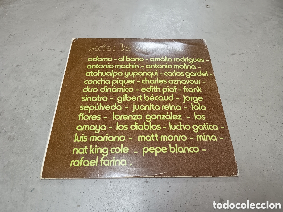 Discos de vinilo: CHARLES AZNAVOUR - LA VOZ DE... - DOBLE LP EMI 1976 - Foto 2