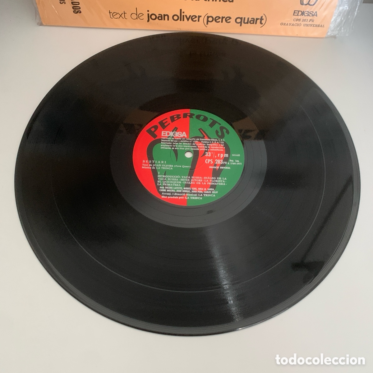 Discos de vinilo: LP - BESTIARI (Edigsa, 1972) - Foto 3