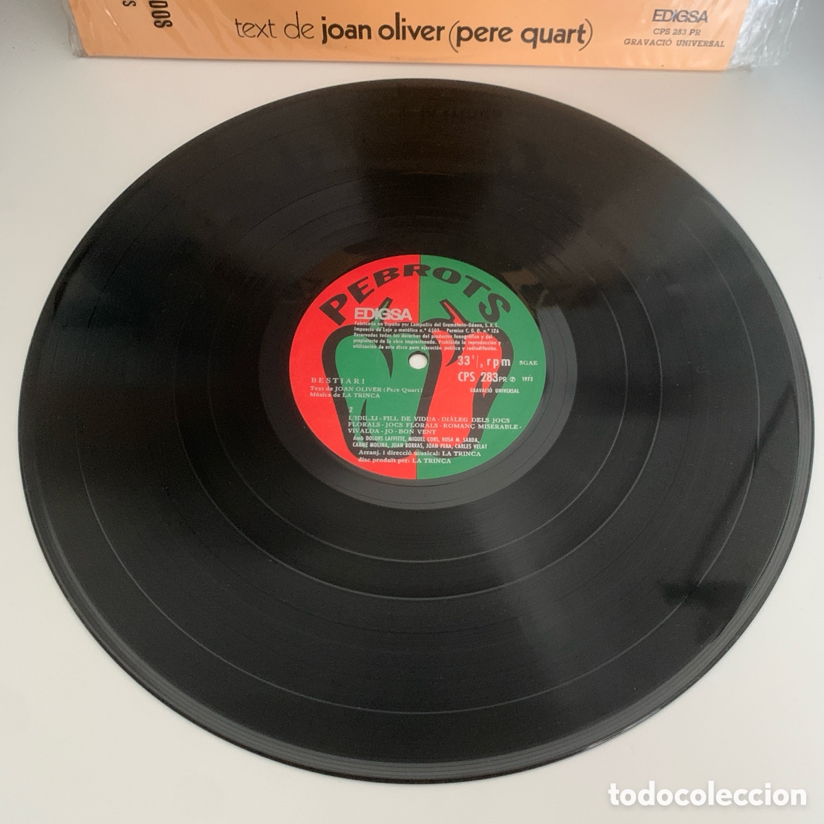 Discos de vinilo: LP - BESTIARI (Edigsa, 1972) - Foto 5