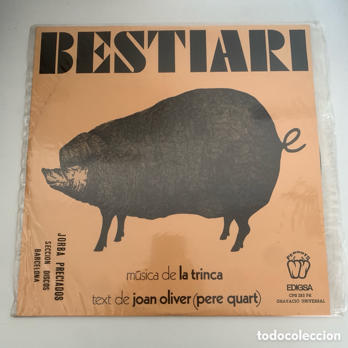 Discos de vinilo: LP - BESTIARI (Edigsa, 1972) - Foto 1