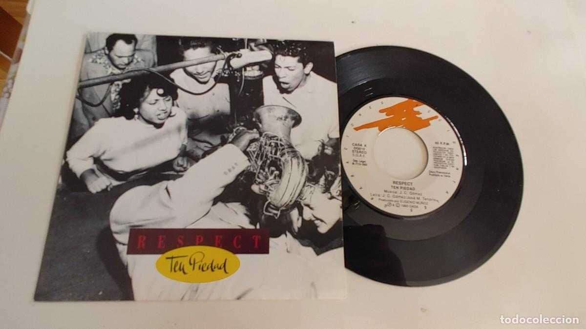 Discos de vinilo: RESPECT-SINGLE TEN PIEDAD - Foto 1