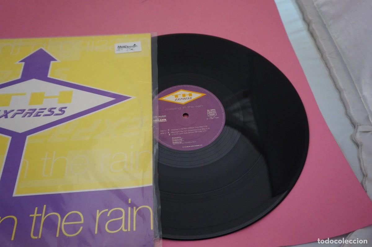 Discos de vinilo: MAXI SINGLE - TH EXPRESS - MISSING IN THE RAIN / VINILO EN BUEN ESTADO - Foto 2