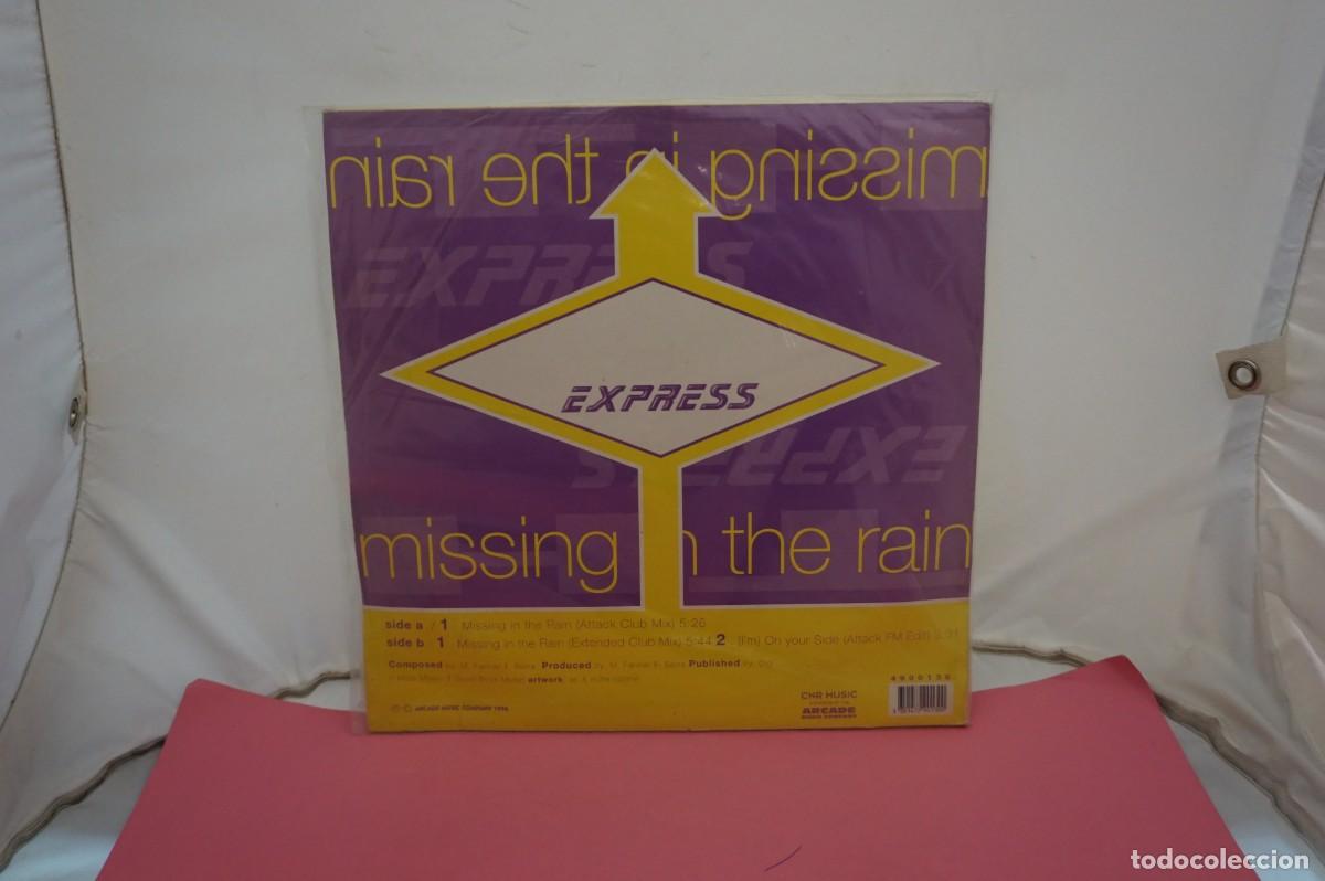 Discos de vinilo: MAXI SINGLE - TH EXPRESS - MISSING IN THE RAIN / VINILO EN BUEN ESTADO - Foto 3