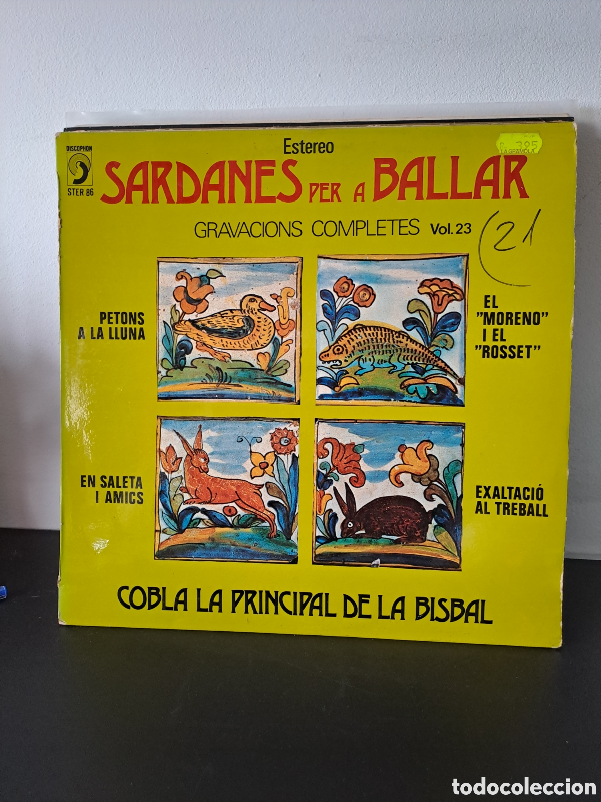 Discos de vinilo: SARDANES PER BALLAR.1L. B.1 - Foto 1