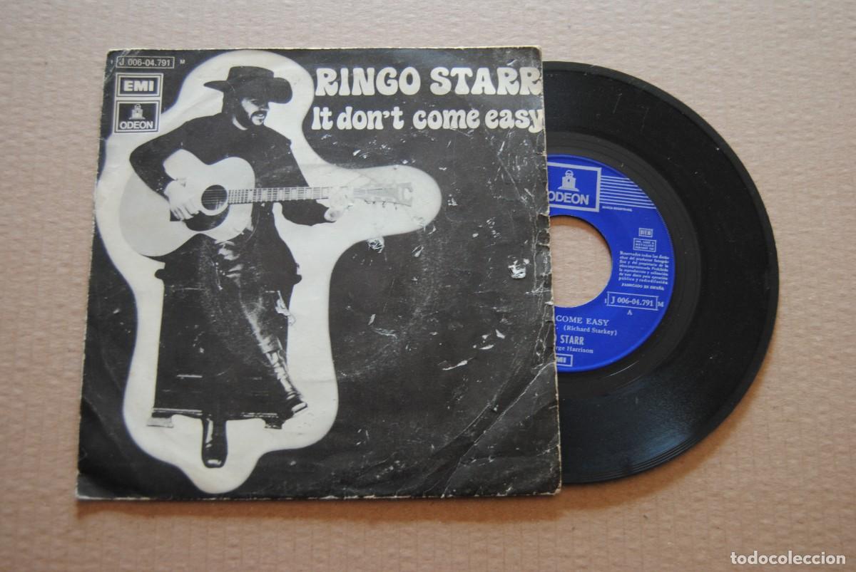 Discos de vinilo: ringo starr. it dont come easy. early 1970. odeon 1971. sp - Foto 1