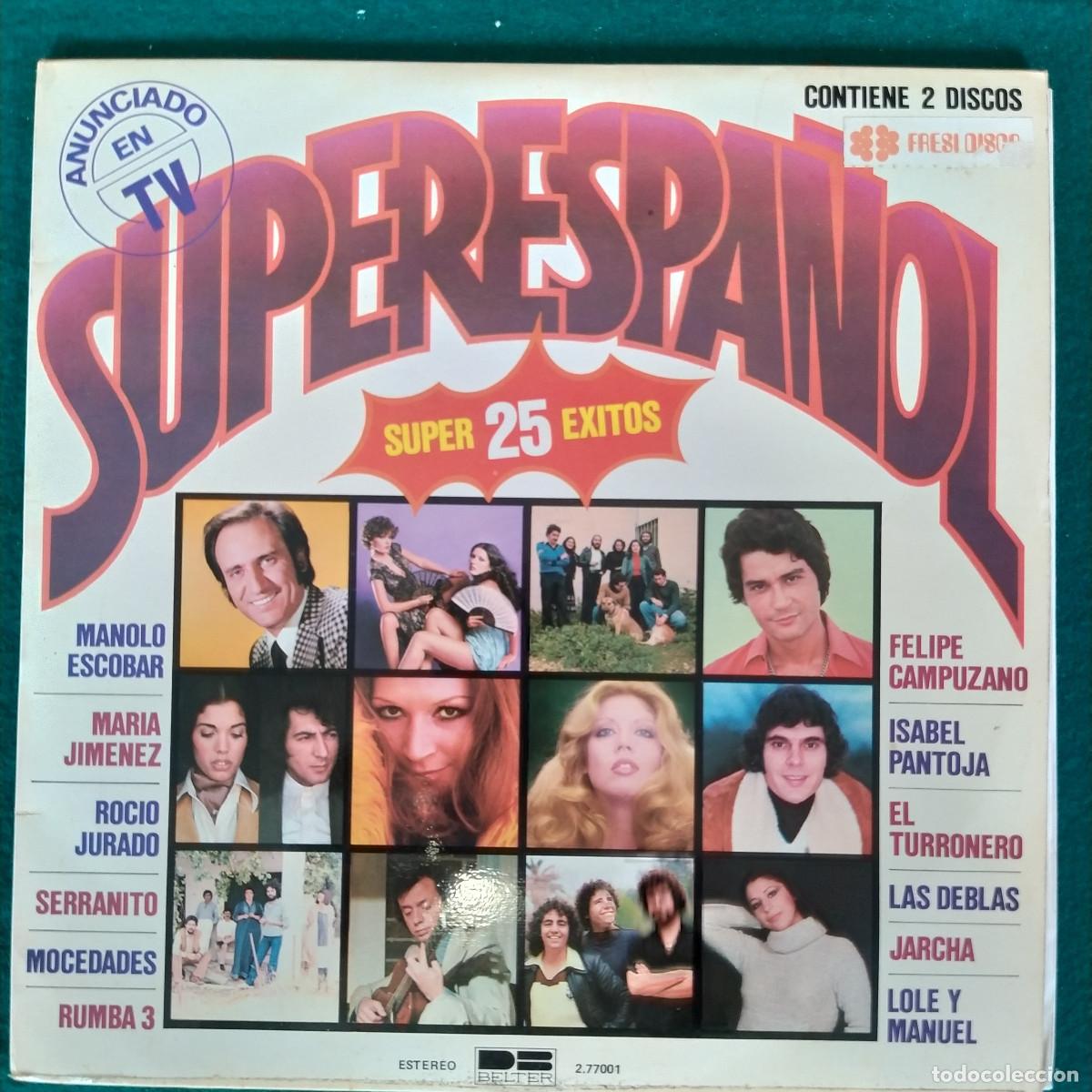 Discos de vinilo: SuperEspa&ntilde;ol - Super 25 Exitos - Foto 1