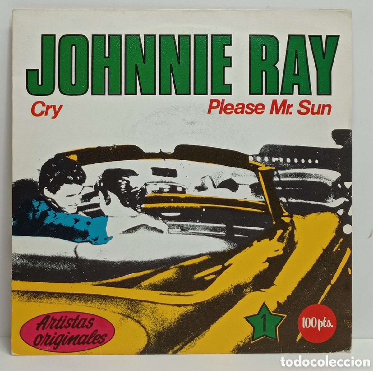 Discos de vinilo: JOHNNIE RAY, CRY (EDIGSA 1981, N.1 COLECC., INSERT K-TEL) - Foto 1