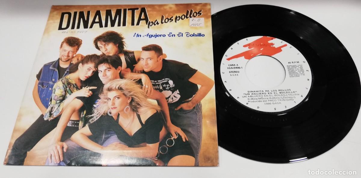 Vinyl records: SCO25-Dinamita Pa Los Pollos - Un Agujero En El Bolsillo (7&rdquo;, Single)