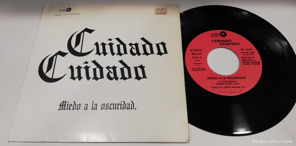 Vinyl records: SCO25-Cuidado Cuidado - Miedo A La Oscuridad (7&rdquo;, Single, Promo)
