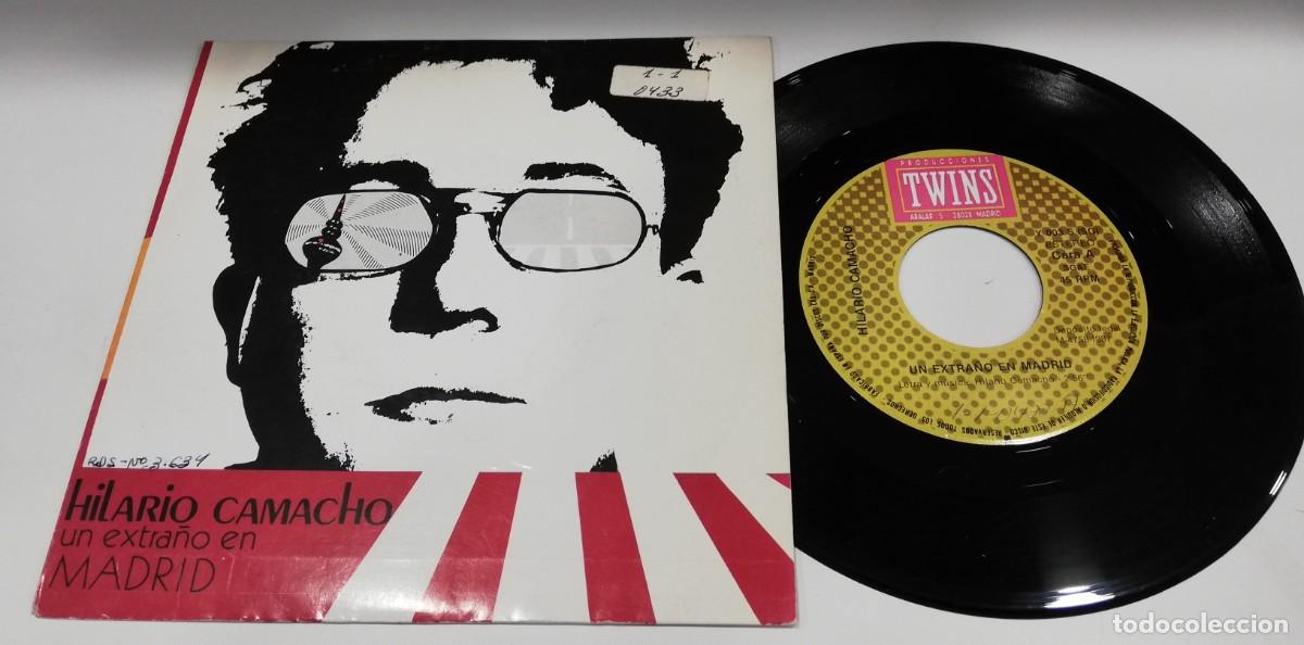 Vinyl records: SCO25-Hilario Camacho - Un Extra&ntilde;o En Madrid (7&rdquo;, Single)
