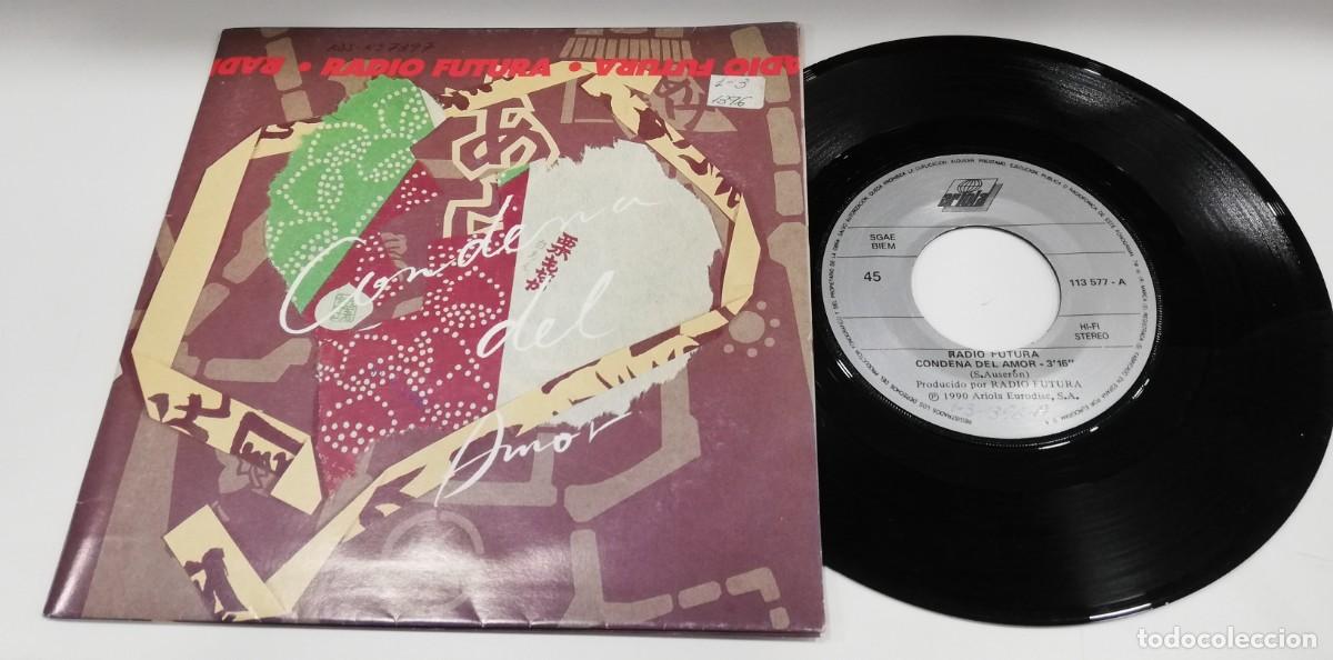 Vinyl records: SCO25-Radio Futura - Condena del Amor (7&rdquo;, Single, Gat)