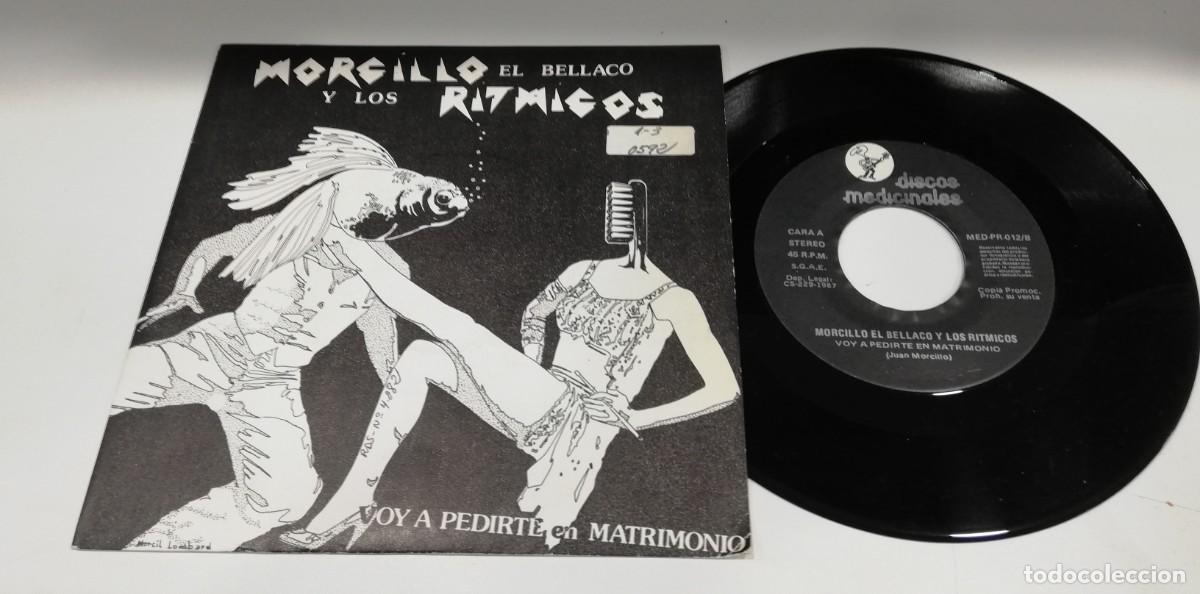 Vinyl records: SCO25-Morcillo El Bellaco Y Los Ritmicos - Voy A Pedirte En Matrimonio (7&rdquo;, Single)