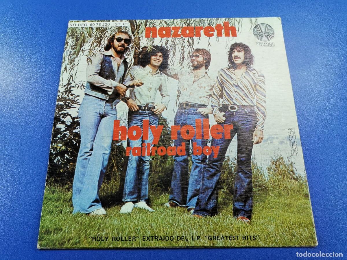 Discos de vinilo: NAZARETH. HOLY ROLLER. 1975 Spain - Foto 5