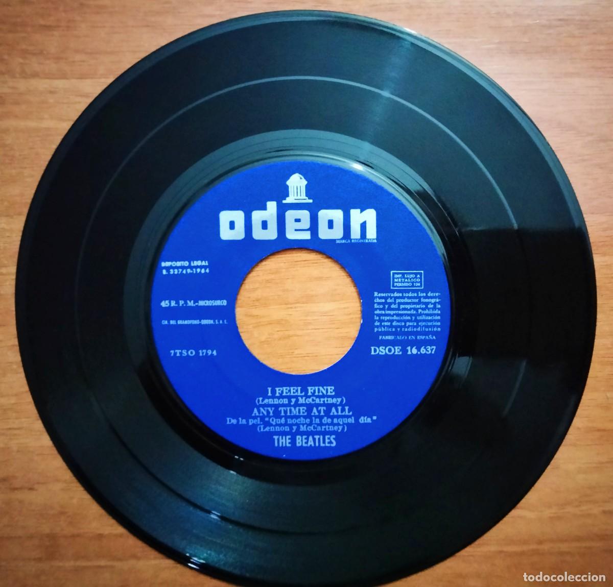 Discos de vinilo: THE BEATLES (I feel fine, etc) - Foto 3
