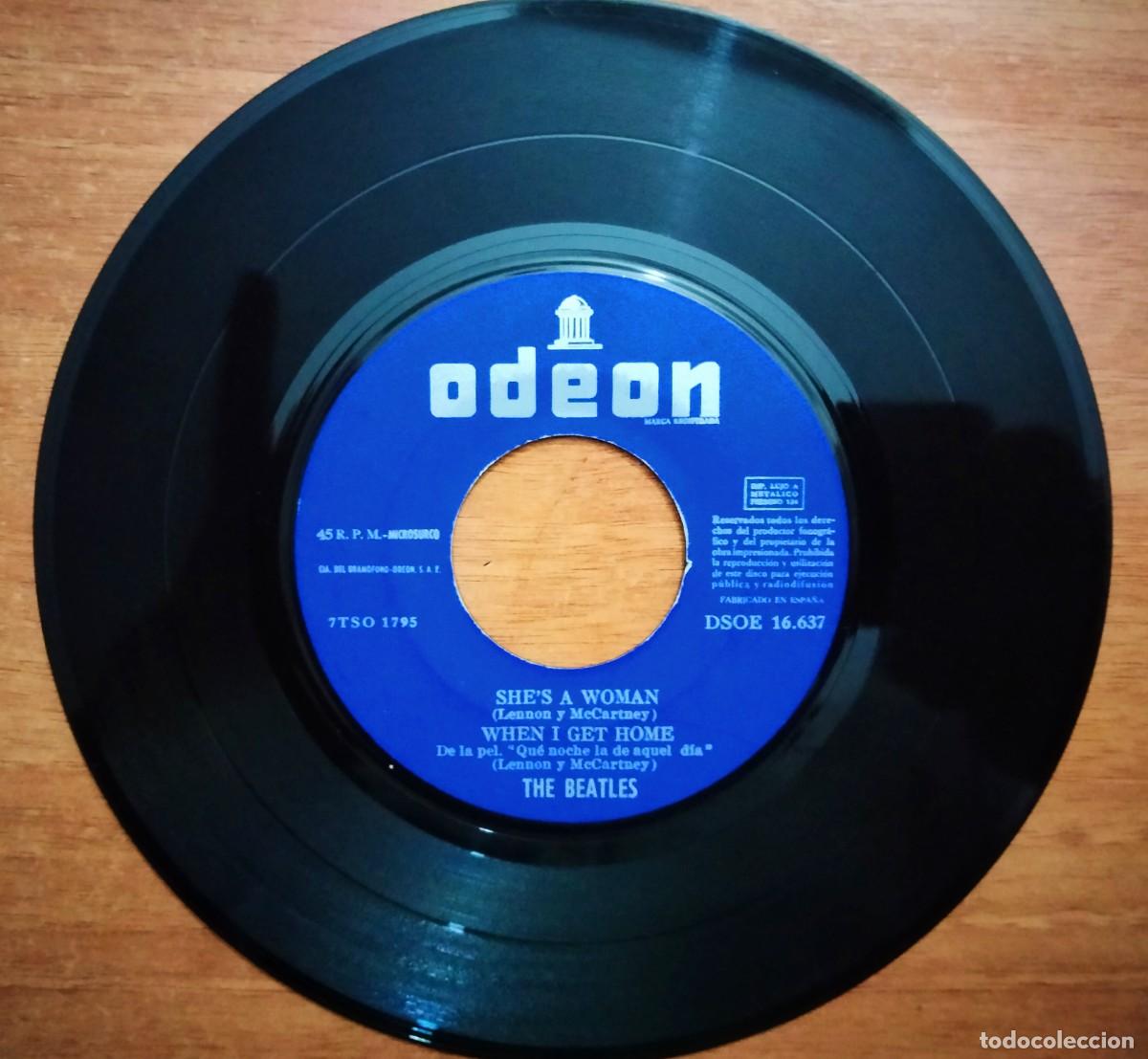 Discos de vinilo: THE BEATLES (I feel fine, etc) - Foto 4