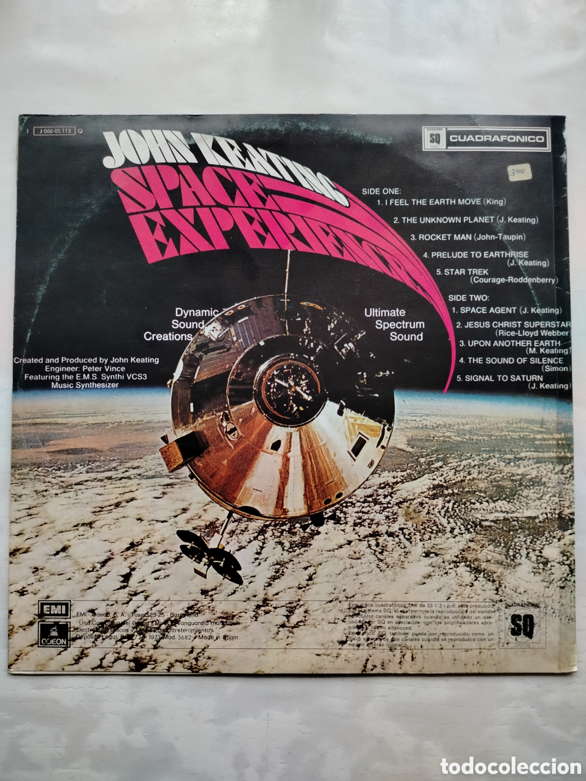Discos de vinilo: LP John Keating 1973 - Foto 2