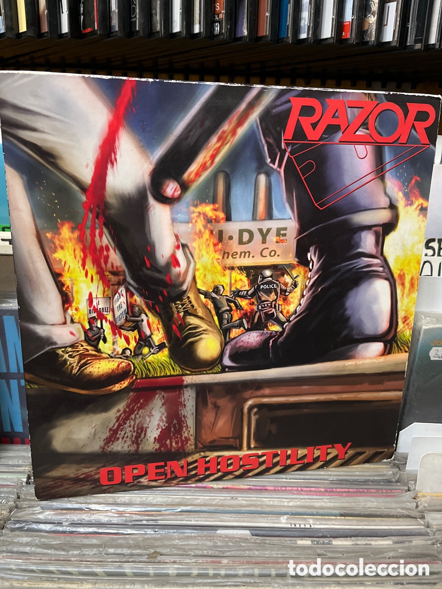 Discos de vinilo: razor open hostility - Foto 1