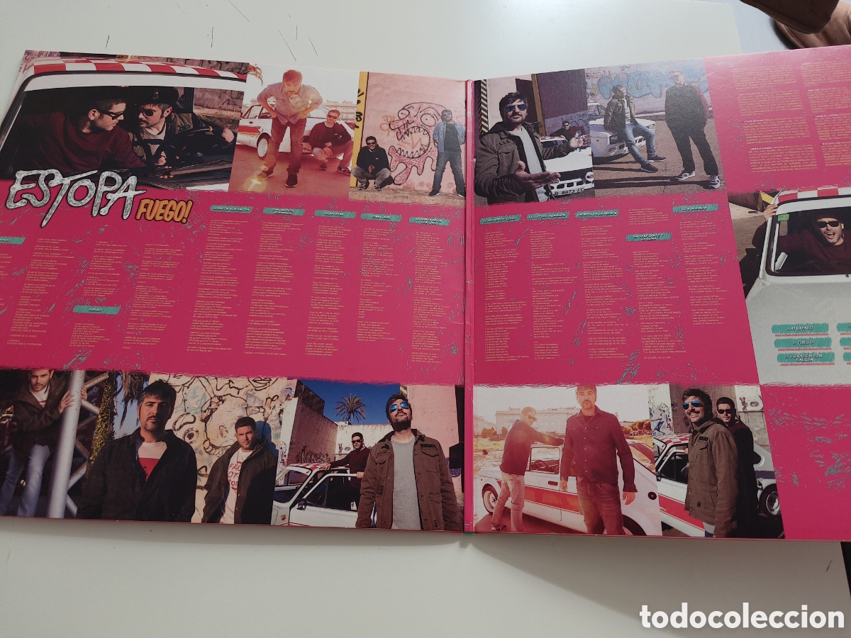 Discos de vinilo: VINILO DE ESTOPA - FUEGO - LEER CONDICIONES DE VENTA - Foto 3