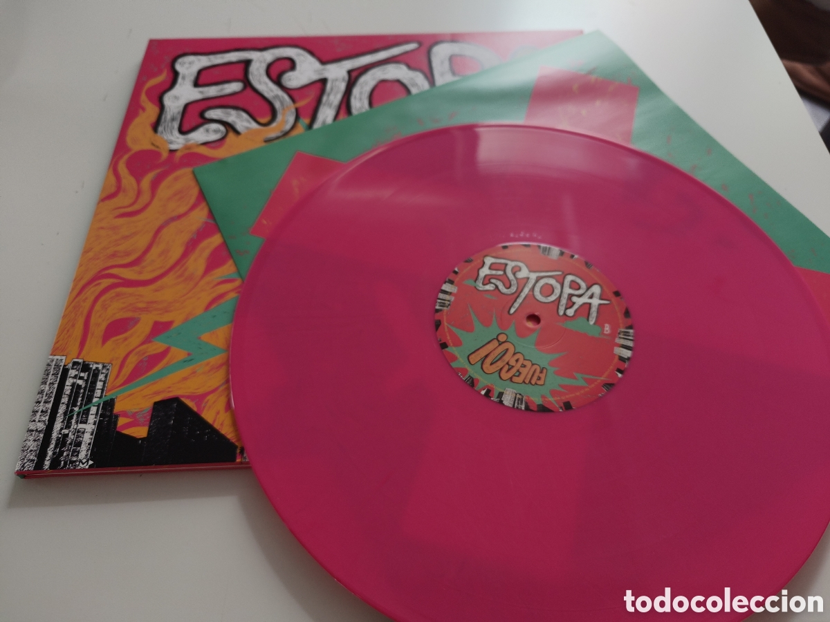 Discos de vinilo: VINILO DE ESTOPA - FUEGO - LEER CONDICIONES DE VENTA - Foto 4