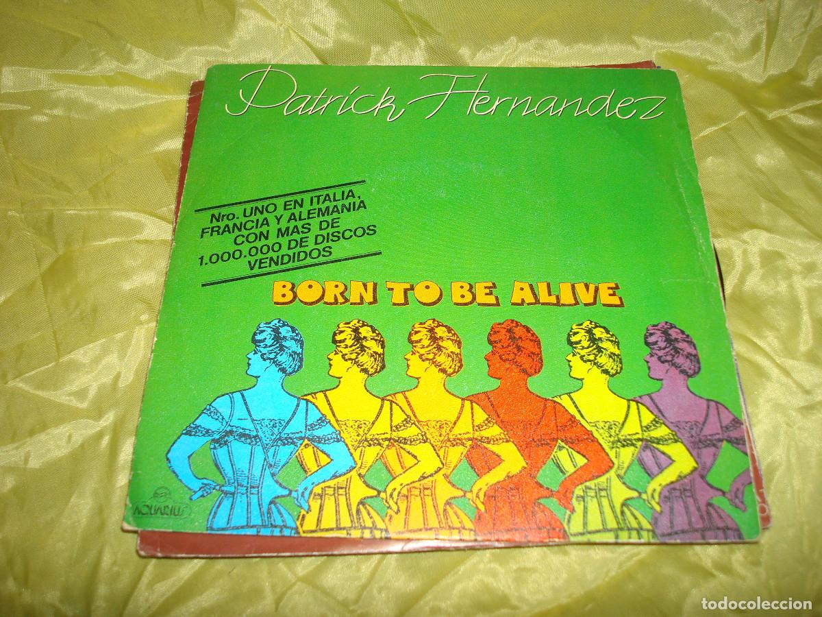 Discos de vinilo: PATRICK HERNANDEZ. NACIDO PARA VIVIR. AQUARIUS, 1979. IMPECABLE(#) - Foto 1