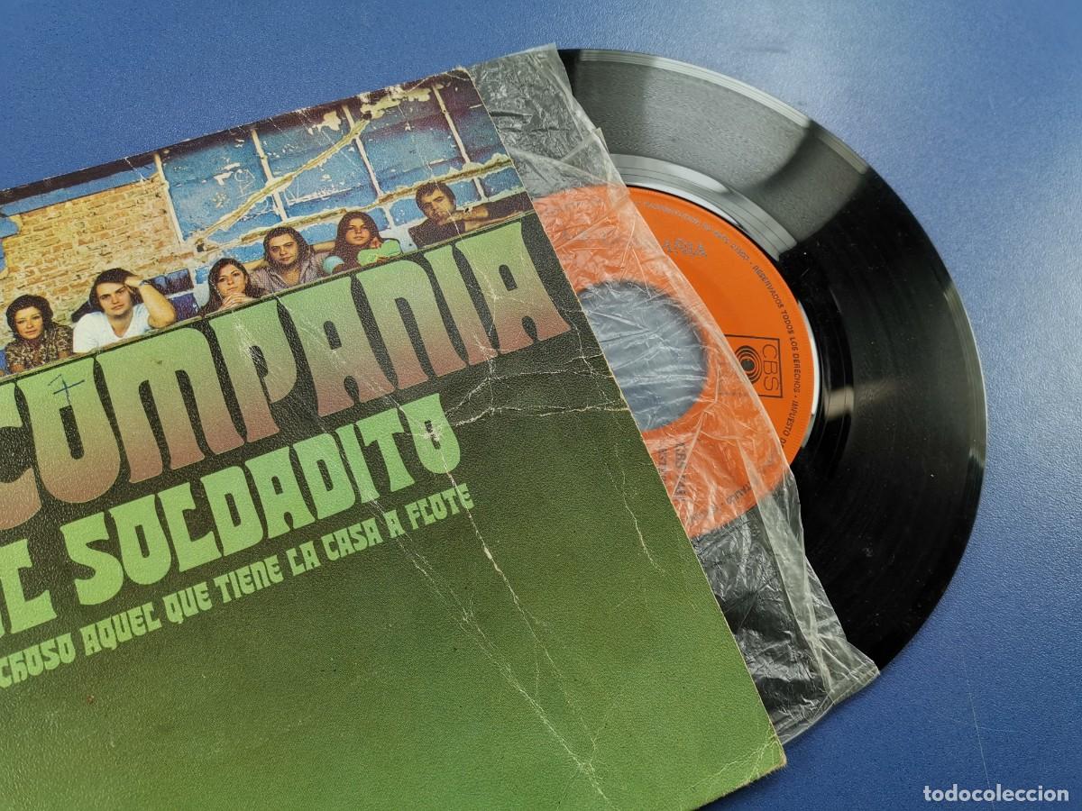 Discos de vinilo: LA COMPA&Ntilde;IA (Single CBS 1971) EL SOLDADITO - Foto 3