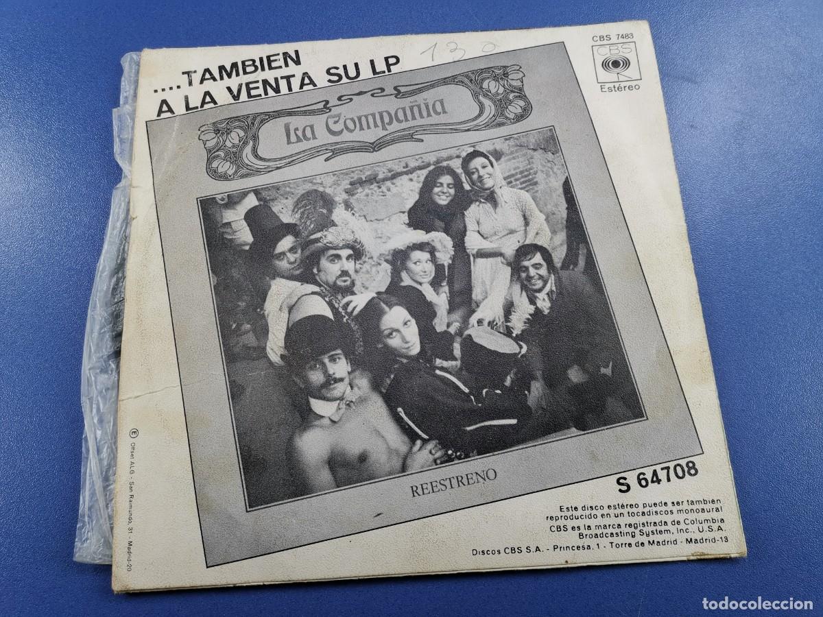 Discos de vinilo: LA COMPA&Ntilde;IA (Single CBS 1971) EL SOLDADITO - Foto 5