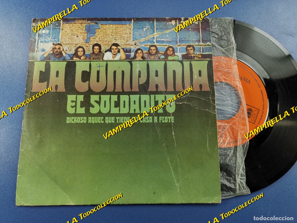 Discos de vinilo: LA COMPA&Ntilde;IA (Single CBS 1971) EL SOLDADITO - Foto 1