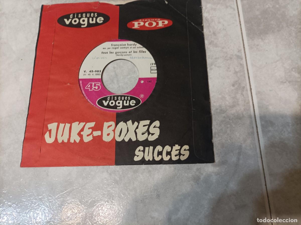 Discos de vinilo: Francoise Hardy single original juke-box - Foto 1