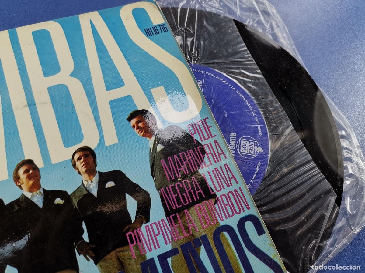 Discos de vinilo: SINGLE.VINILO. LOS MARISME&Ntilde;OS. RUMBAS. HISPAVOX HH 16 - 716. - Foto 3