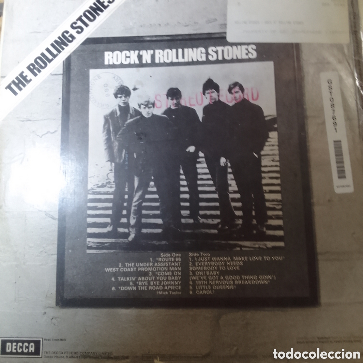 Discos de vinilo: Rolling Stones Rock n Rolling Stones de la BBC Gramophone library - Foto 2