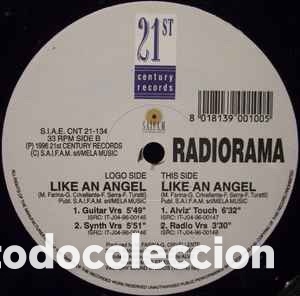 Discos de vinilo: Radiorama &lrm;&ndash; Like An Angel - Foto 1