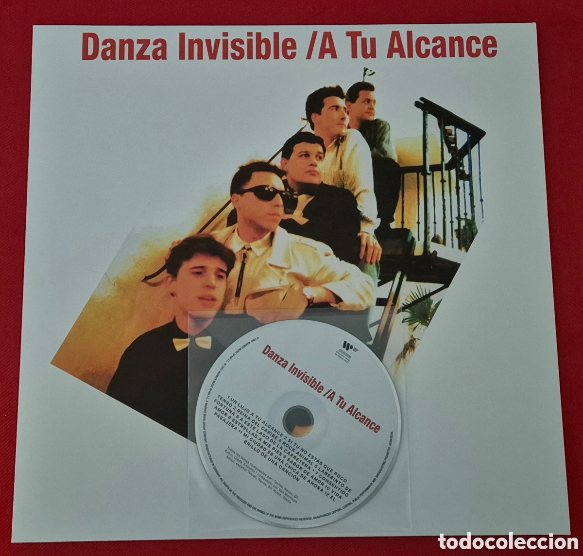 Discos de vinilo: Danza Invisible - A tu alcance LP + CD 2021 - Foto 1