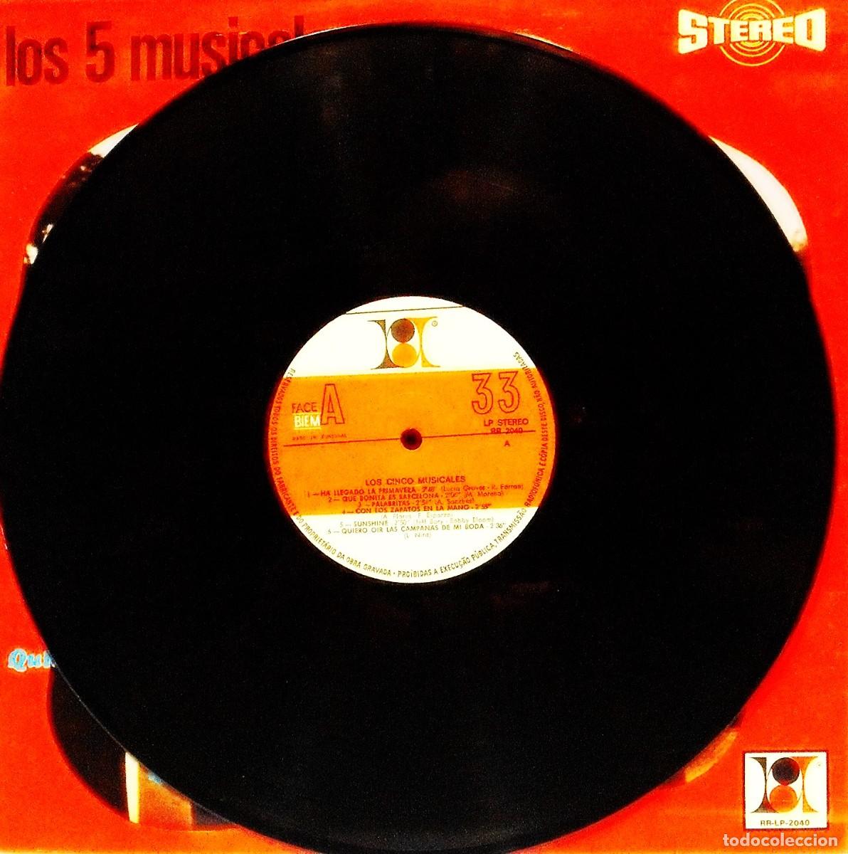 Discos de vinilo: Los 5 Musicales &ndash; Los 5 Musicales - Foto 3