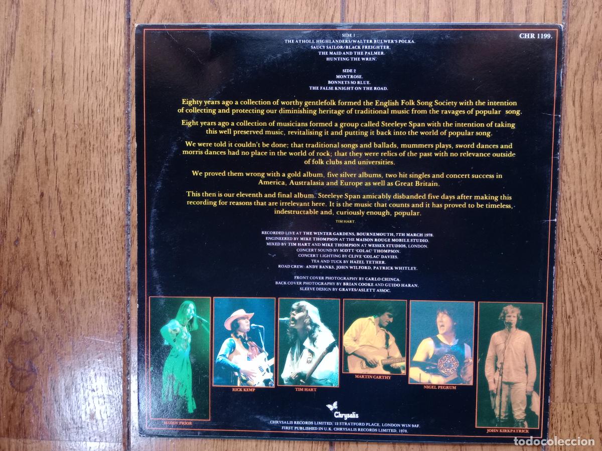 Discos de vinilo: Steeleye Span - live at last! - Foto 2