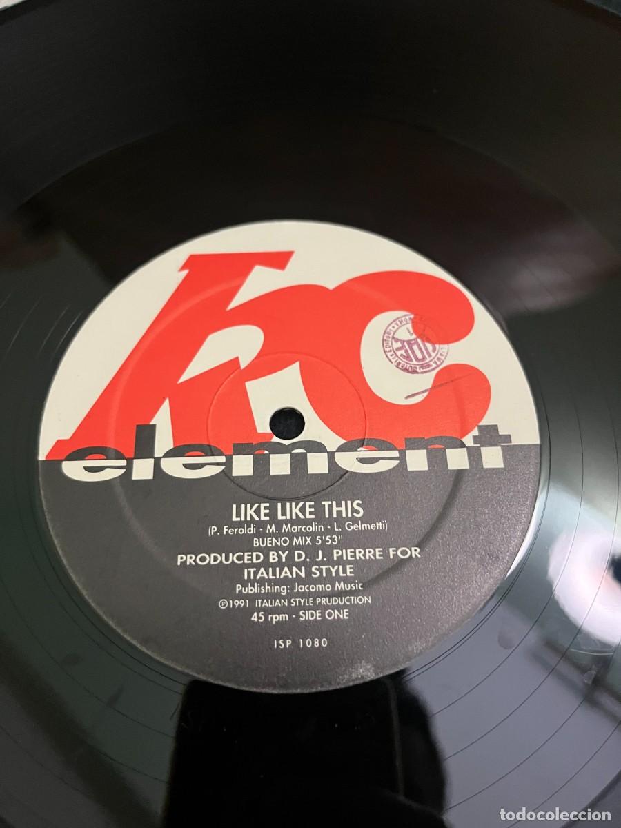 Discos de vinilo: KC Element Like Like This - Foto 3