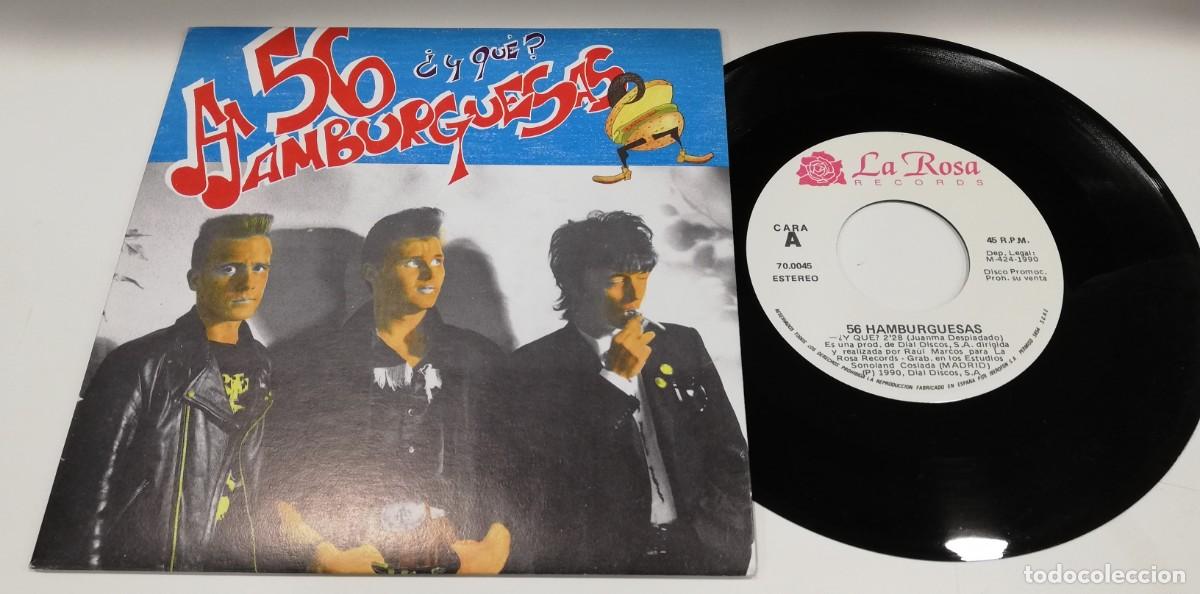 Vinyl records: SCO23-56 Hamburguesas - &iquest;Y Que? / Tal Y Como Yo So&ntilde;&eacute; (7&rdquo;, Single, Promo)