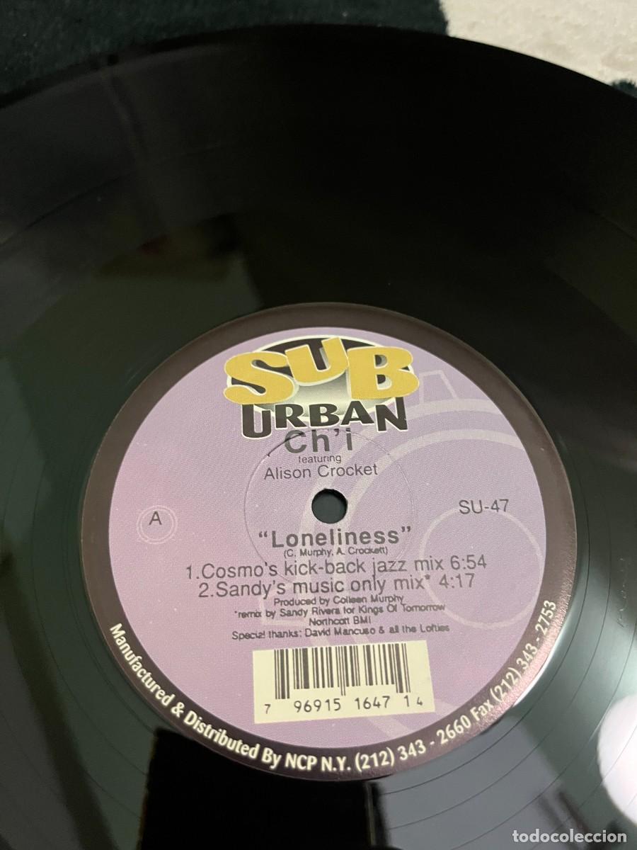 Discos de vinilo: Chi Featuring Alison Crockett Loneliness - Foto 3
