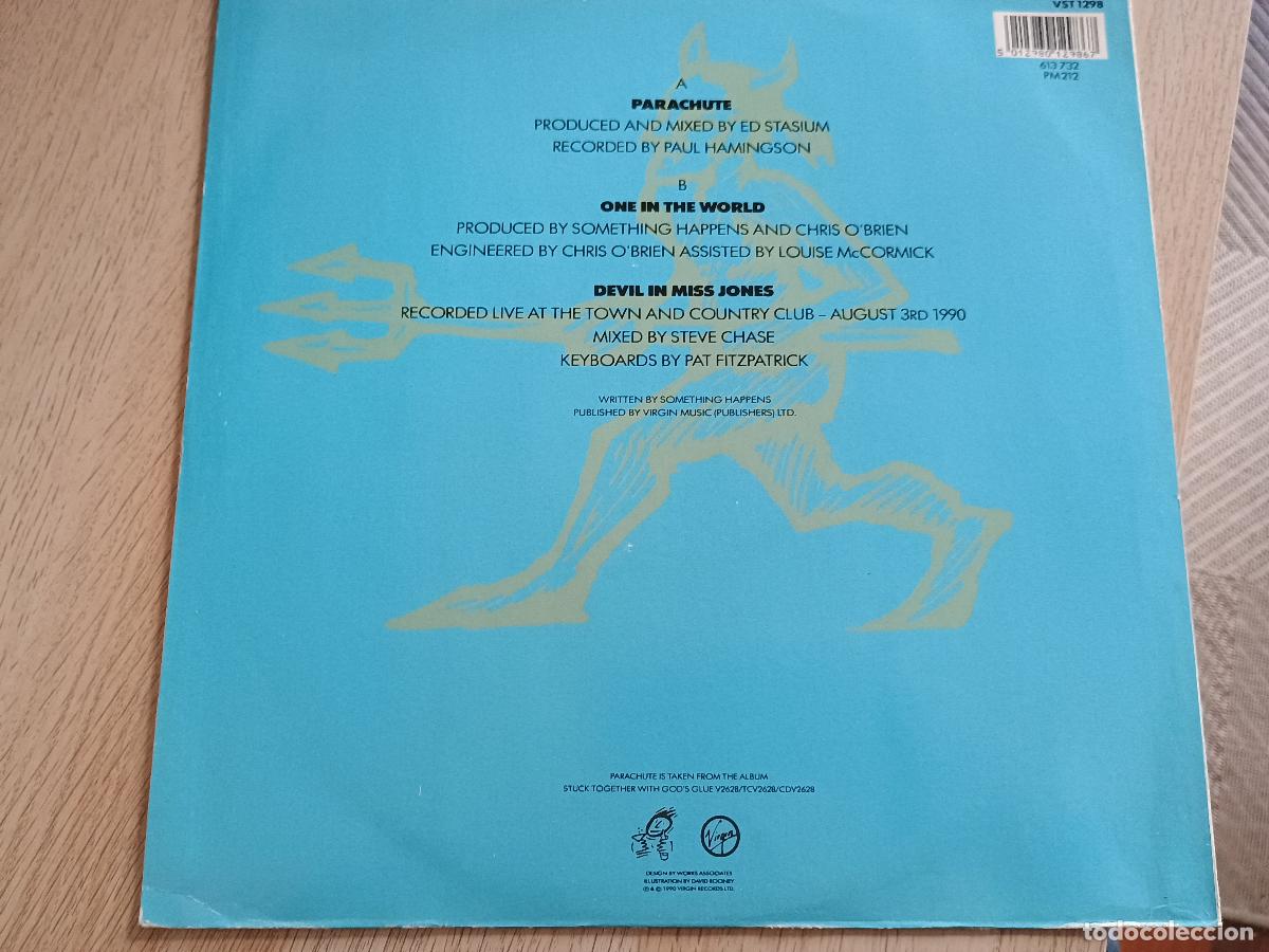 Discos de vinilo: Something Happens Parachute, Alternative Rock 1990 - Foto 2