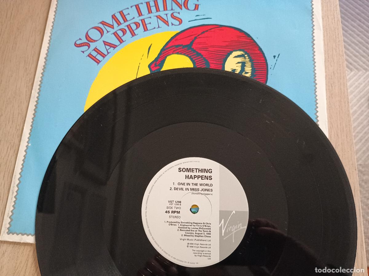 Discos de vinilo: Something Happens Parachute, Alternative Rock 1990 - Foto 4