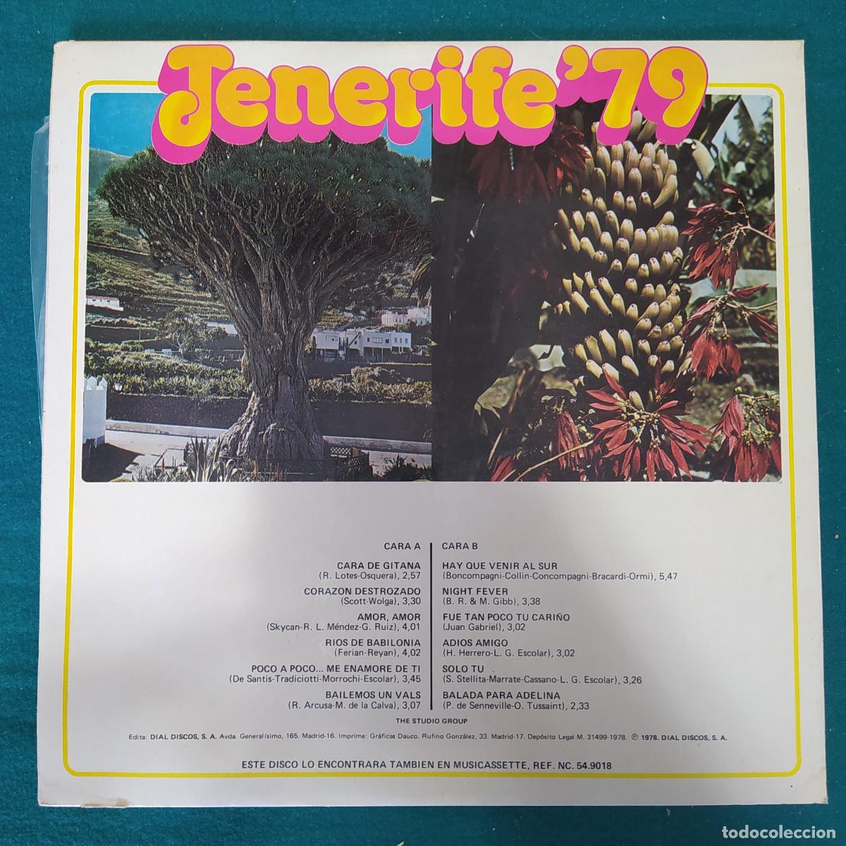 Discos de vinilo: The Studio Group &ndash; Tenerife&acute;79 - Foto 2