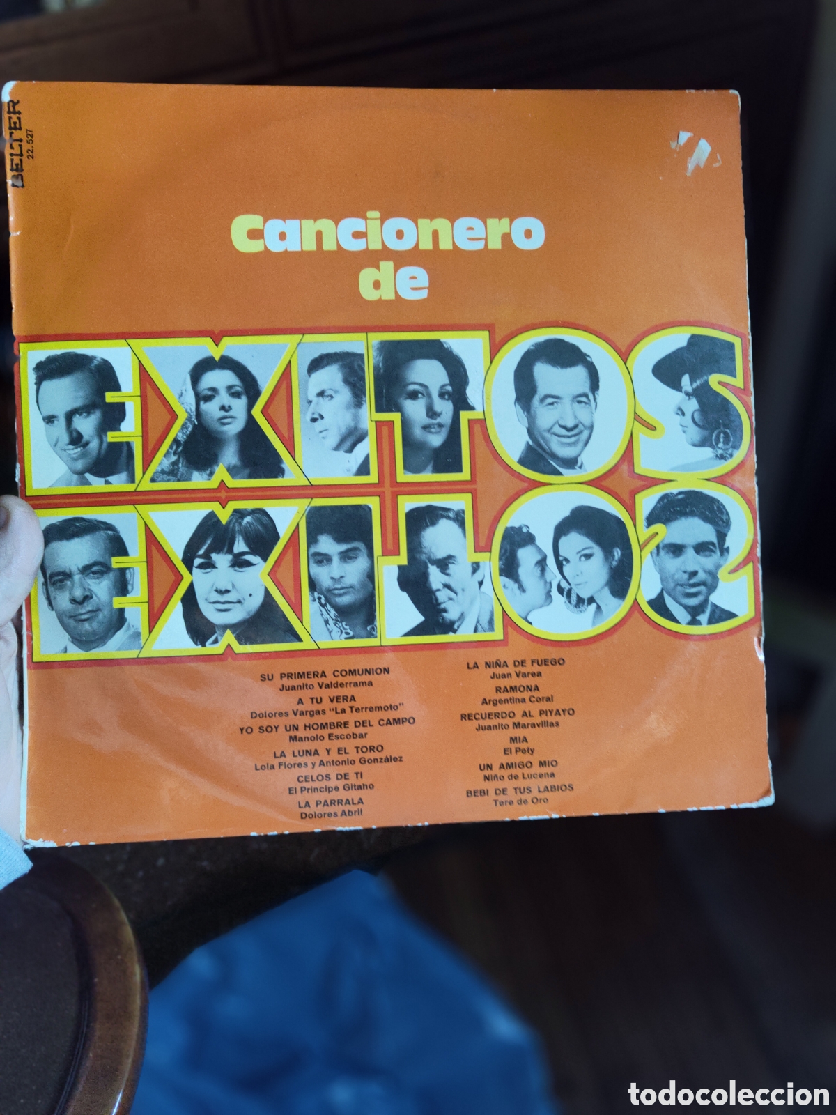 Discos de vinilo: DISCO VINILO CANCIONERO DE EXITOS - Foto 1