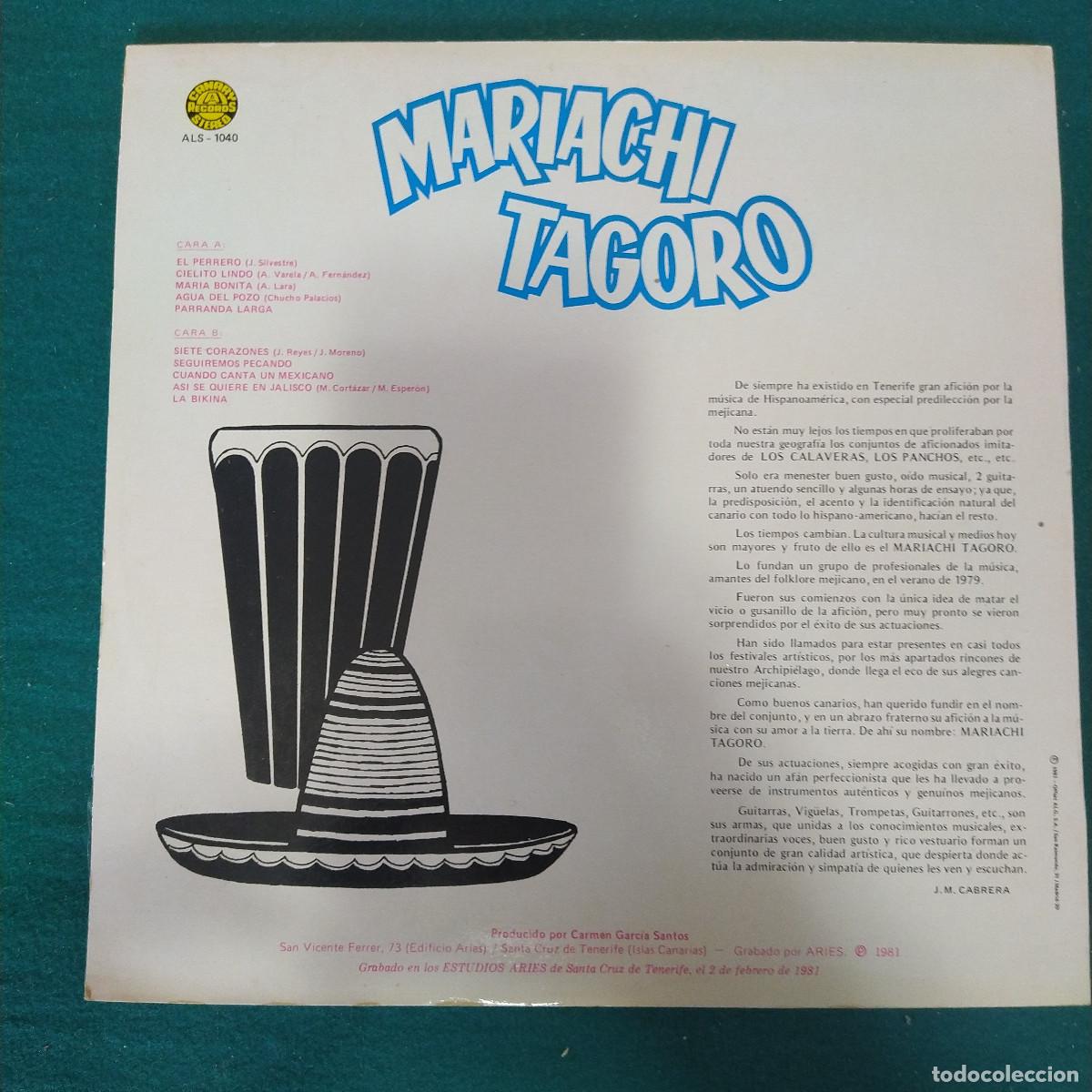 Discos de vinilo: Mariachi Tagoro &ndash; Mariachi Tagoro - Foto 2