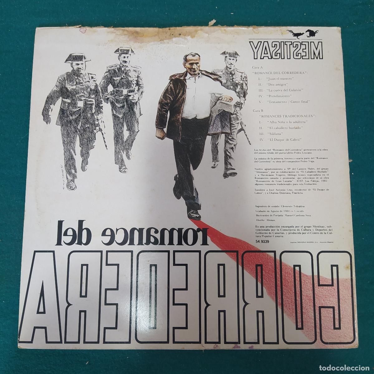 Discos de vinilo: Mestisay &ndash; Romance Del Corredera - Foto 2