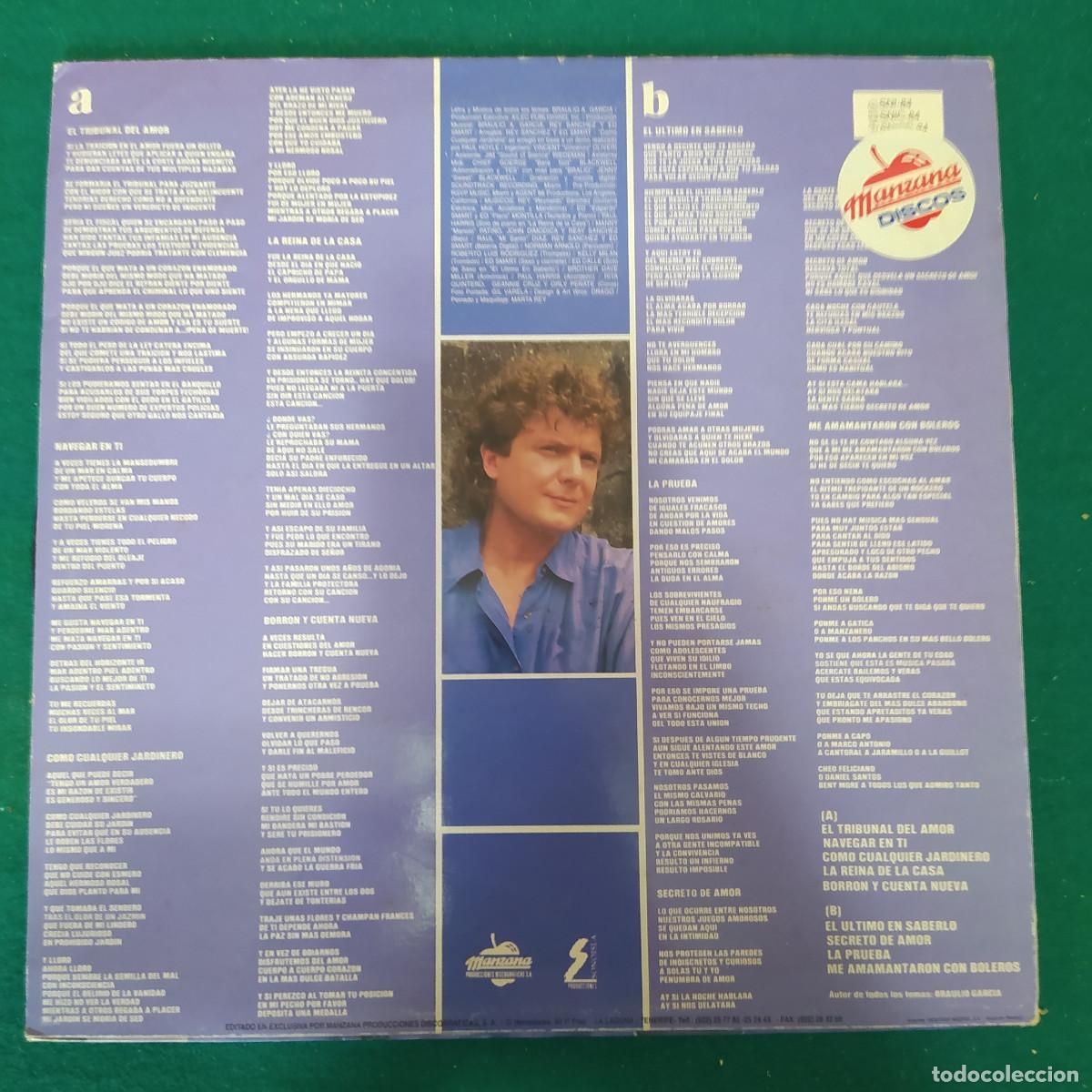 Discos de vinilo: Braulio &ndash; Sobrevivientes Del Amor - Foto 2
