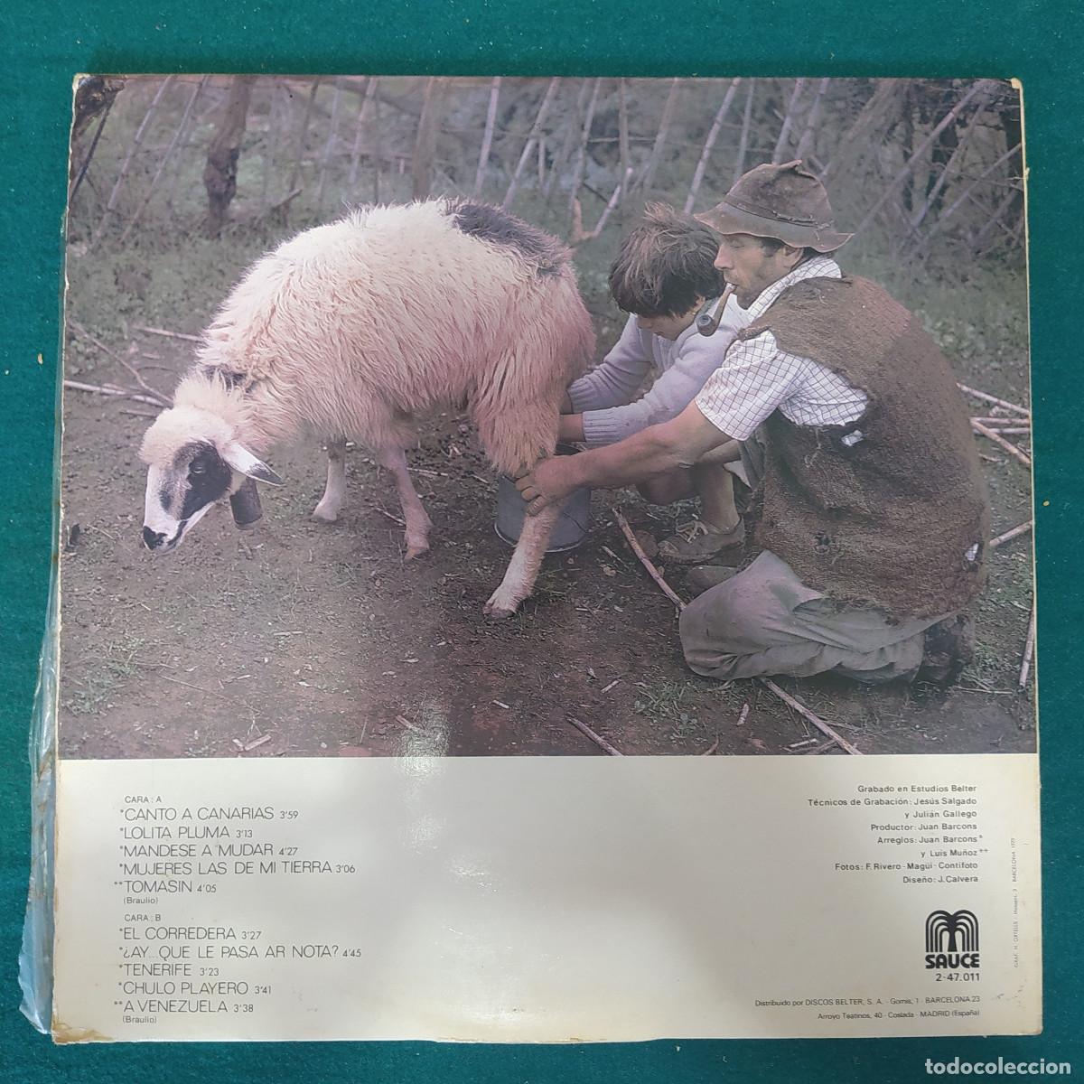 Discos de vinilo: Braulio &ndash; Canto A Canarias - Foto 2