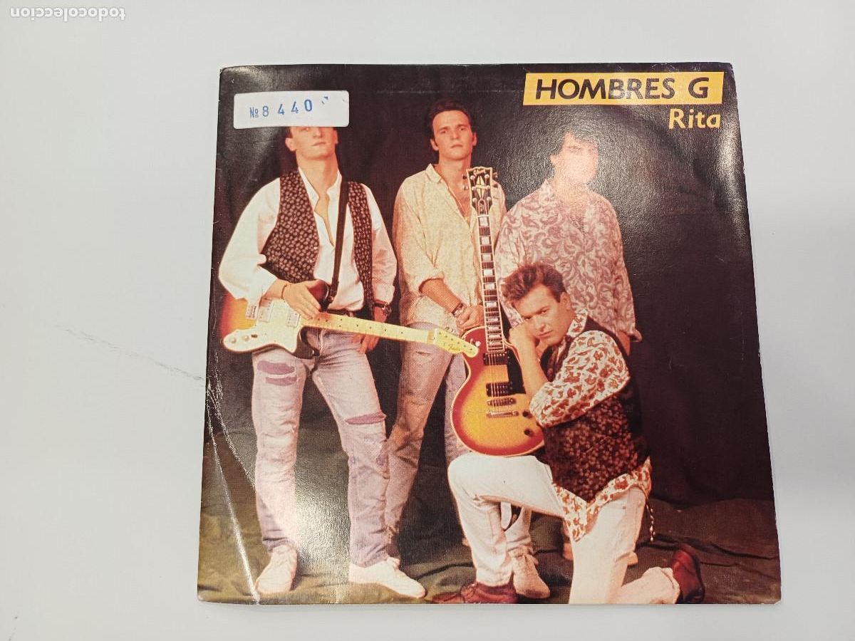 Discos de vinilo: HOMBRES G/RITA/SINGLE. - Foto 1