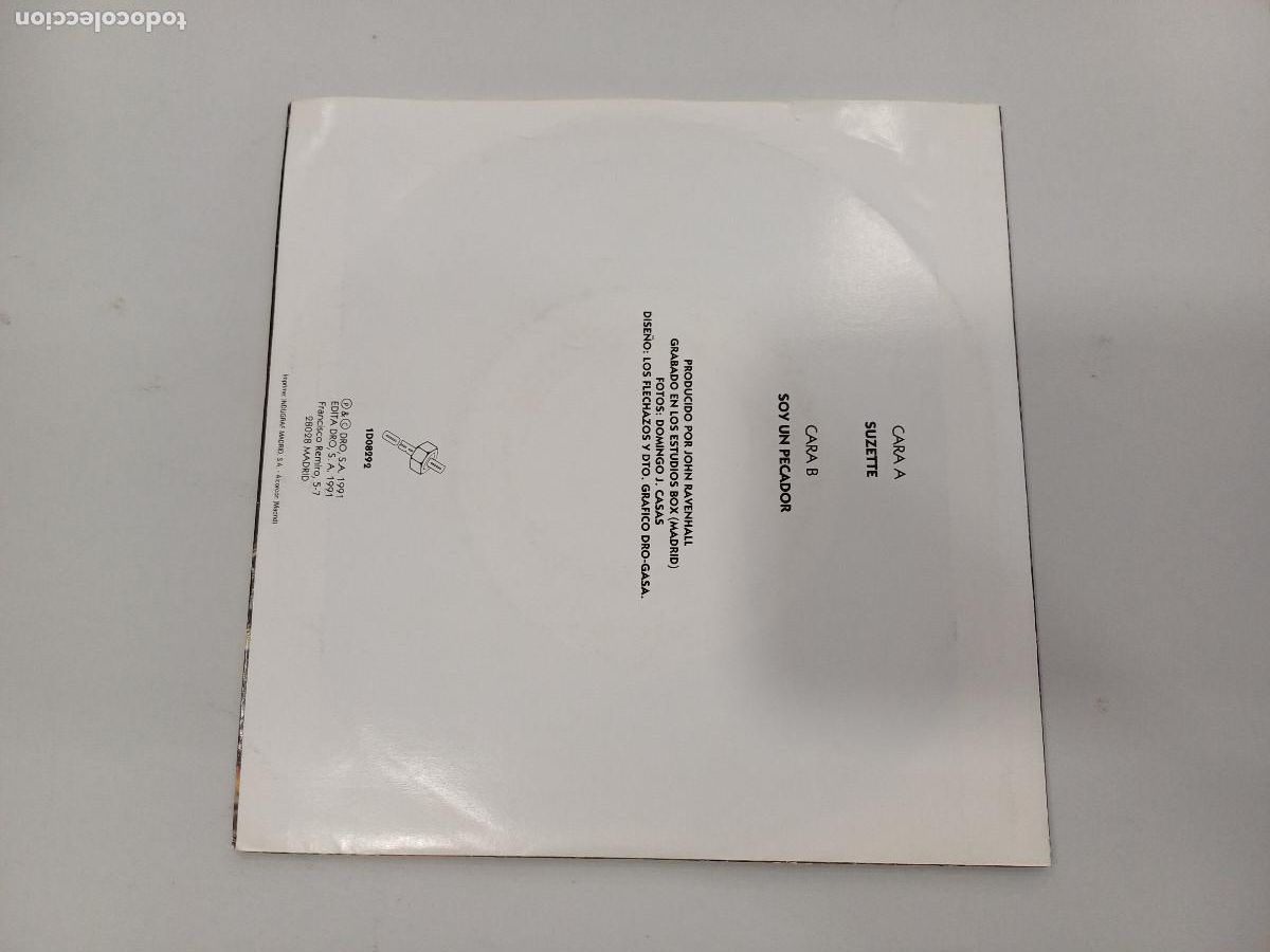 Discos de vinilo: LOS FLECHAZOS/SUZETTE/SINGLE. - Foto 3