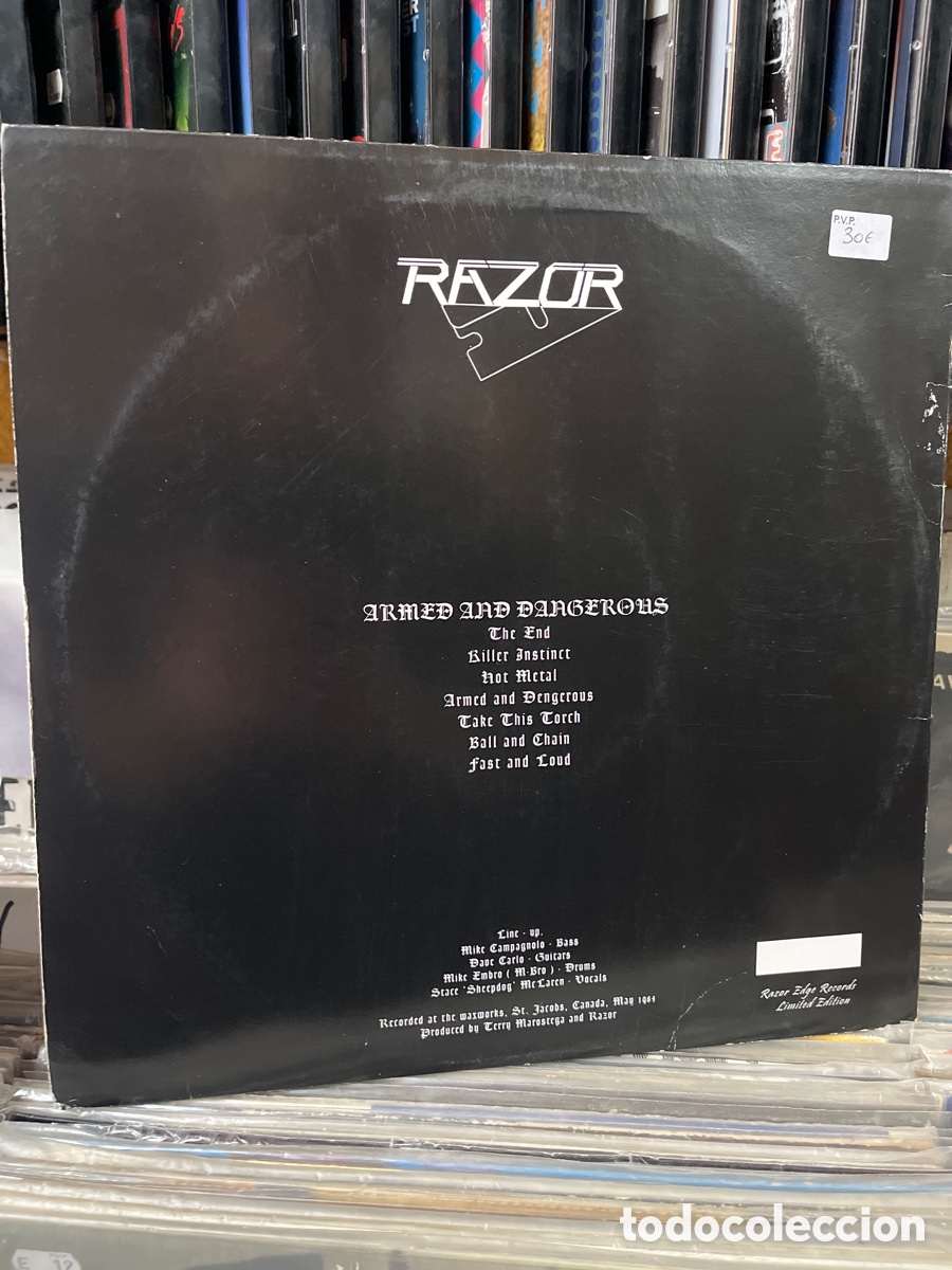 Discos de vinilo: razor armed and dangerous - Foto 2